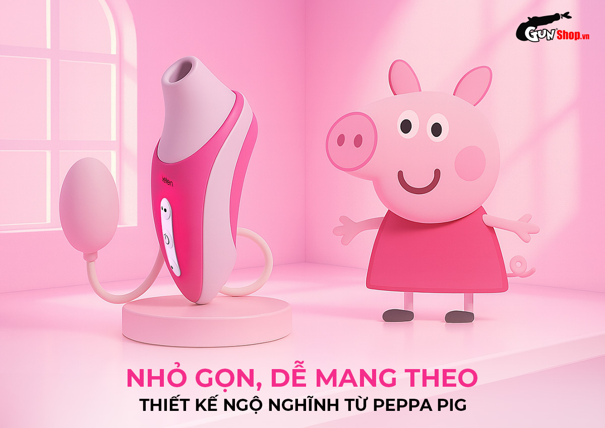 Máy massage Leten Peppa Pig 012C chính hãng tại Gunshop