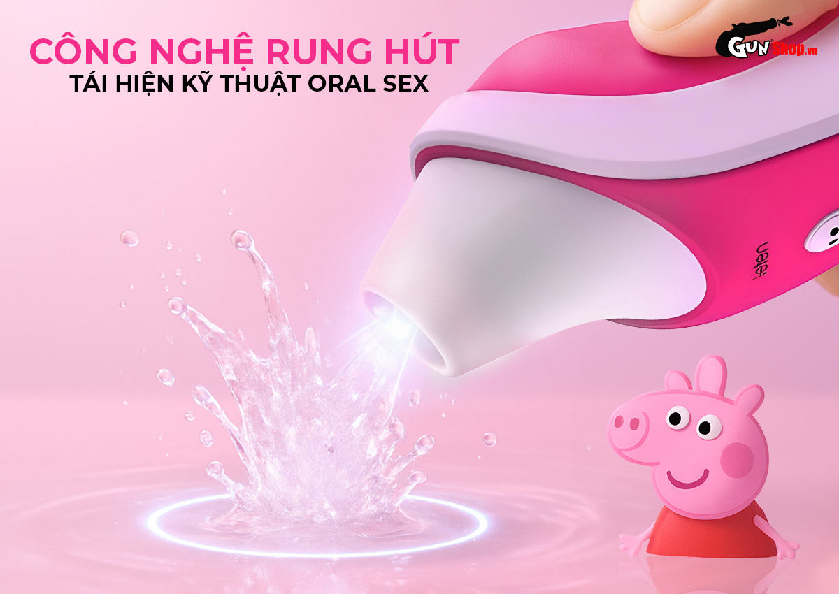 Máy massage Leten Peppa Pig 012C chính hãng tại Gunshop