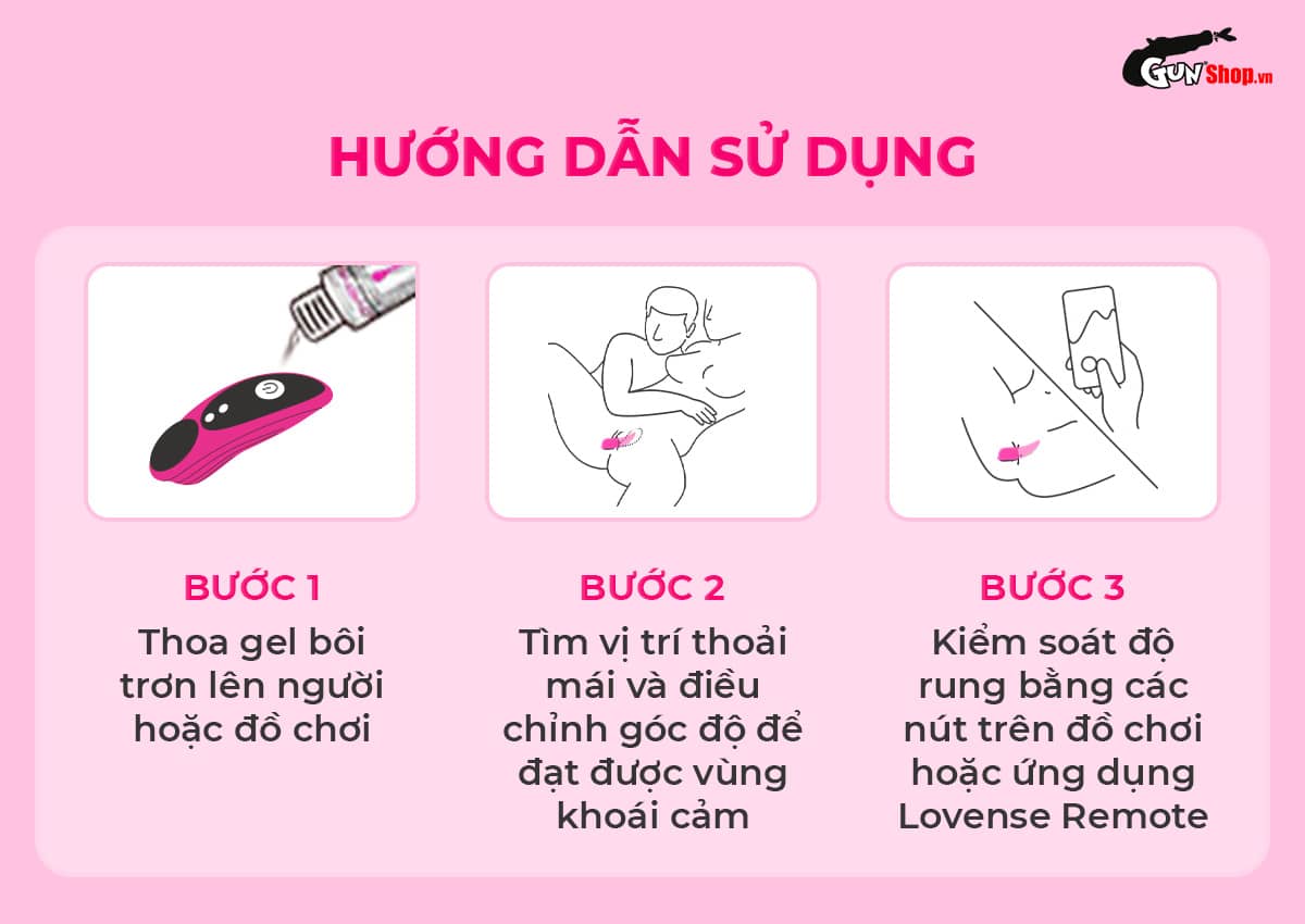 Hướng dẫn sử dụng máy massage Lovense Ferri