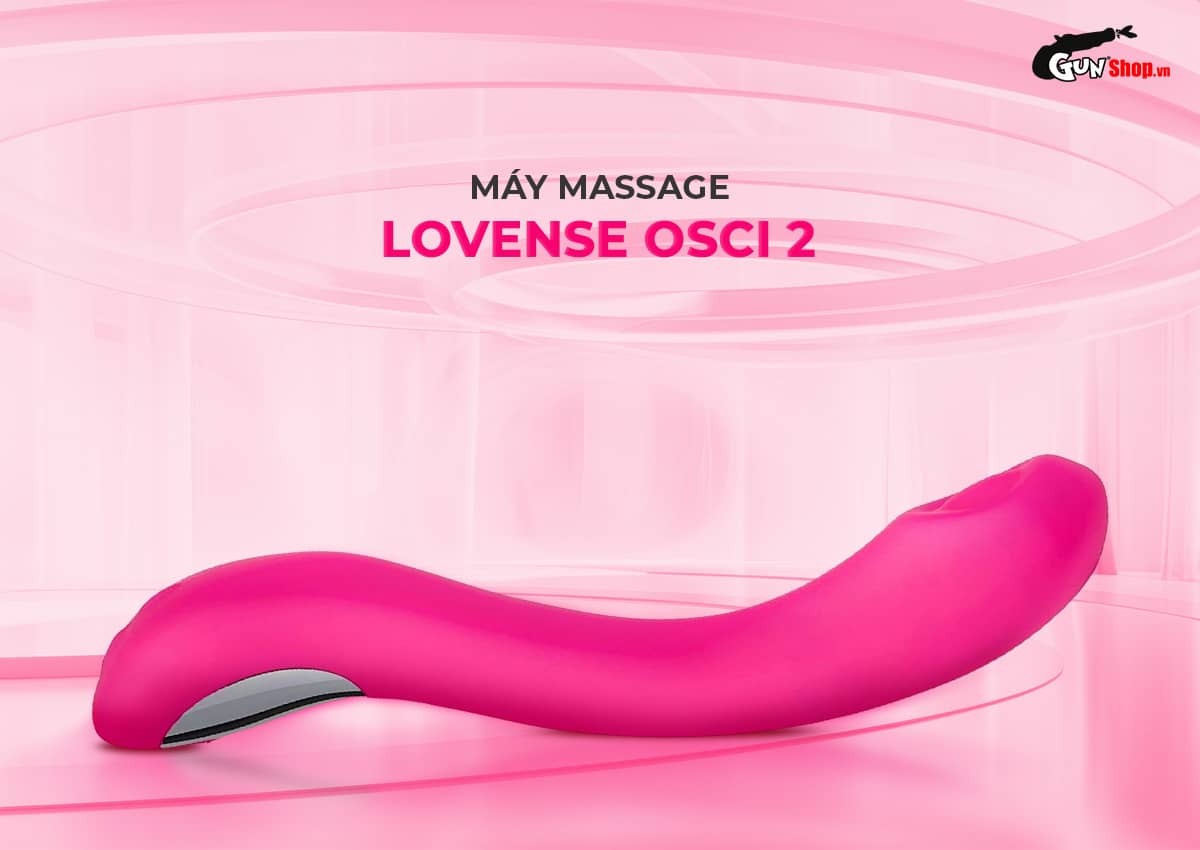Máy massage Lovense Osci 2 cao cấp tại Gunshop