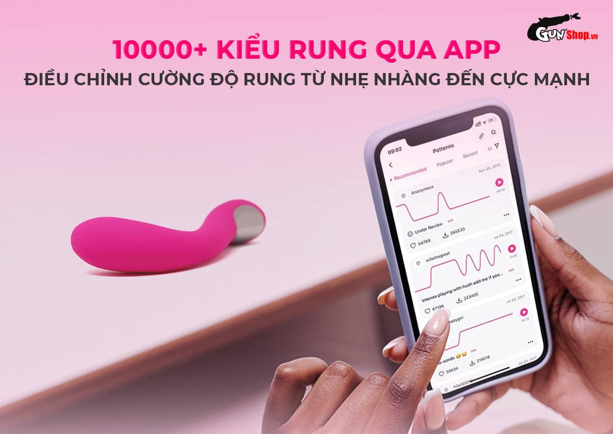 Máy massage Lovense Osci 2 cao cấp tại Gunshop