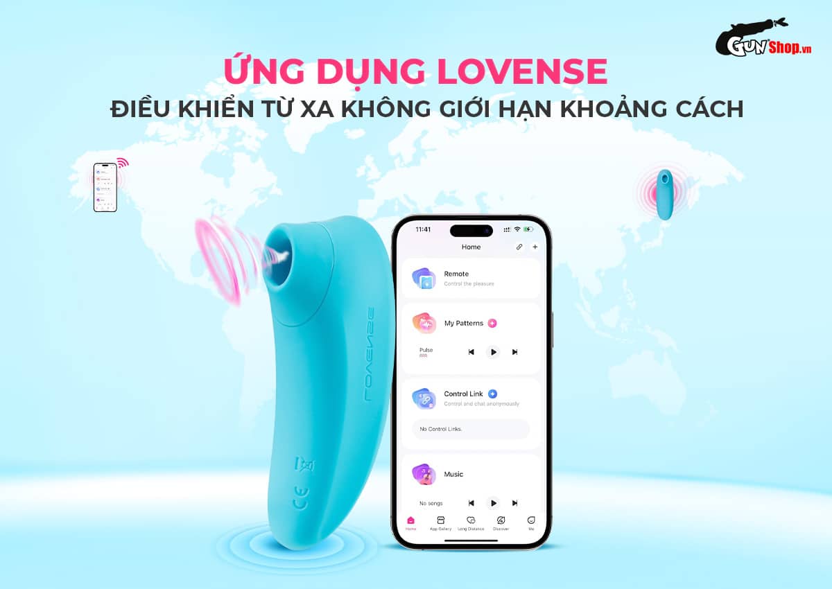 Máy mút âm vật Lovense Tenera cao cấp chính hãng tại Gunshop