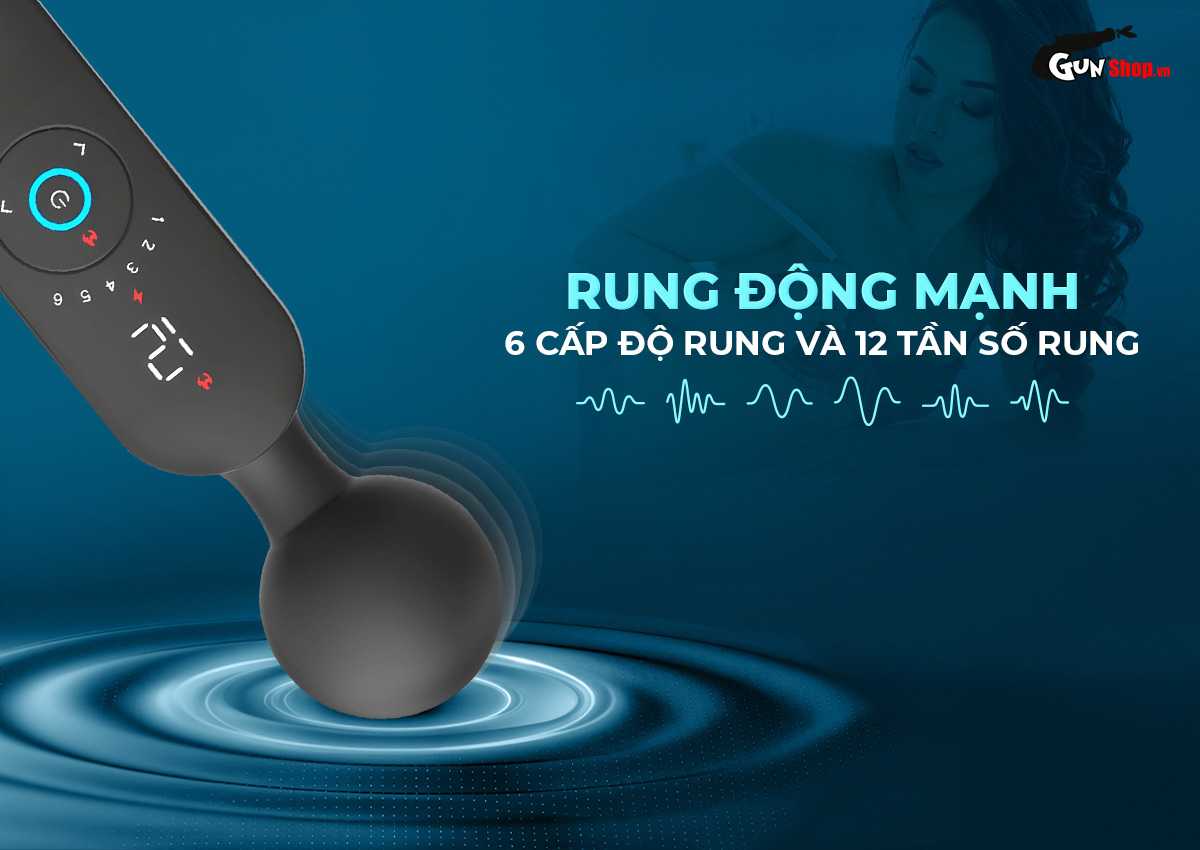 Máy massage Shelly Play Caressa kích thích toàn thân chính hãng tại Gunshop