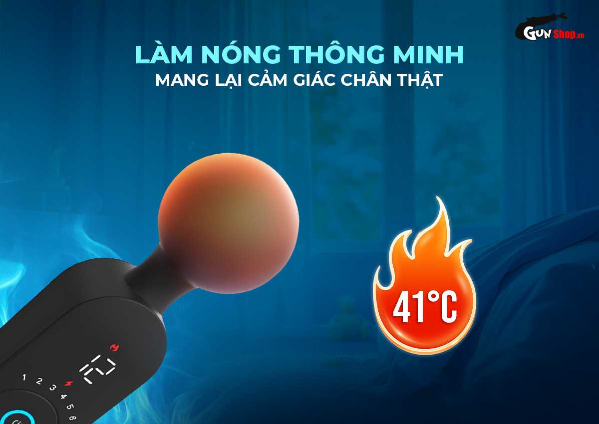 Máy massage Shelly Play Caressa kích thích toàn thân chính hãng tại Gunshop