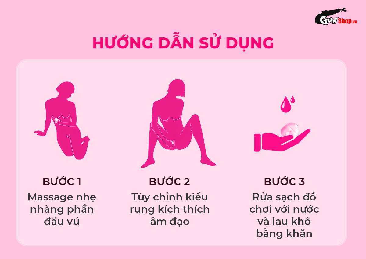 Hướng dẫn cách sử dụng trứng rung Shelly Play Creamiie
