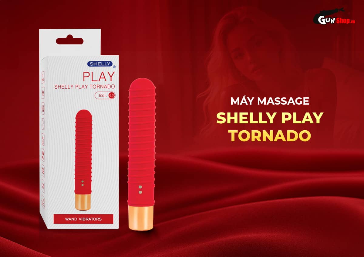 Máy massage Shelly Play Tornado chính hãng tại Gunshop