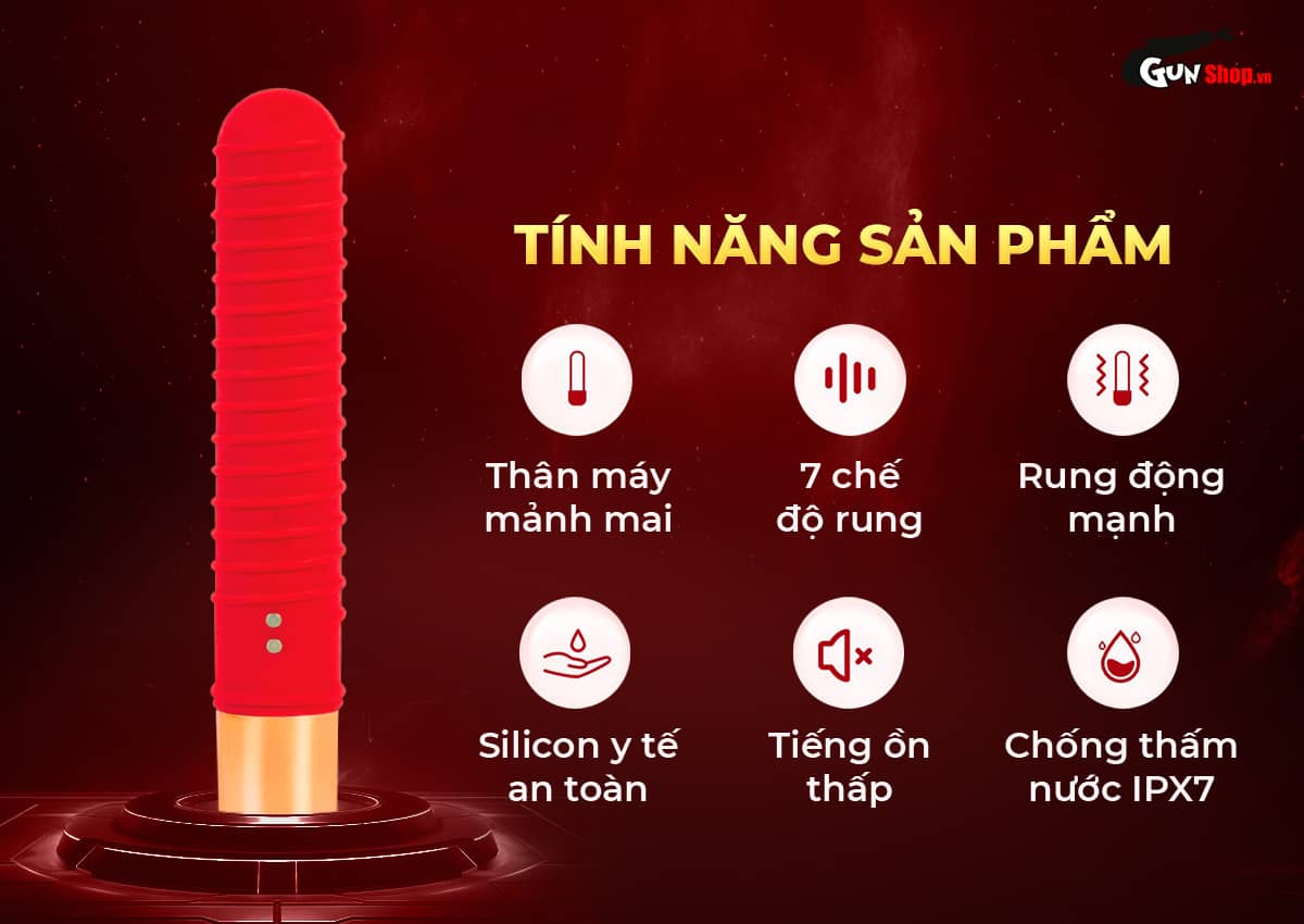 Máy massage Shelly Play Tornado chính hãng tại Gunshop