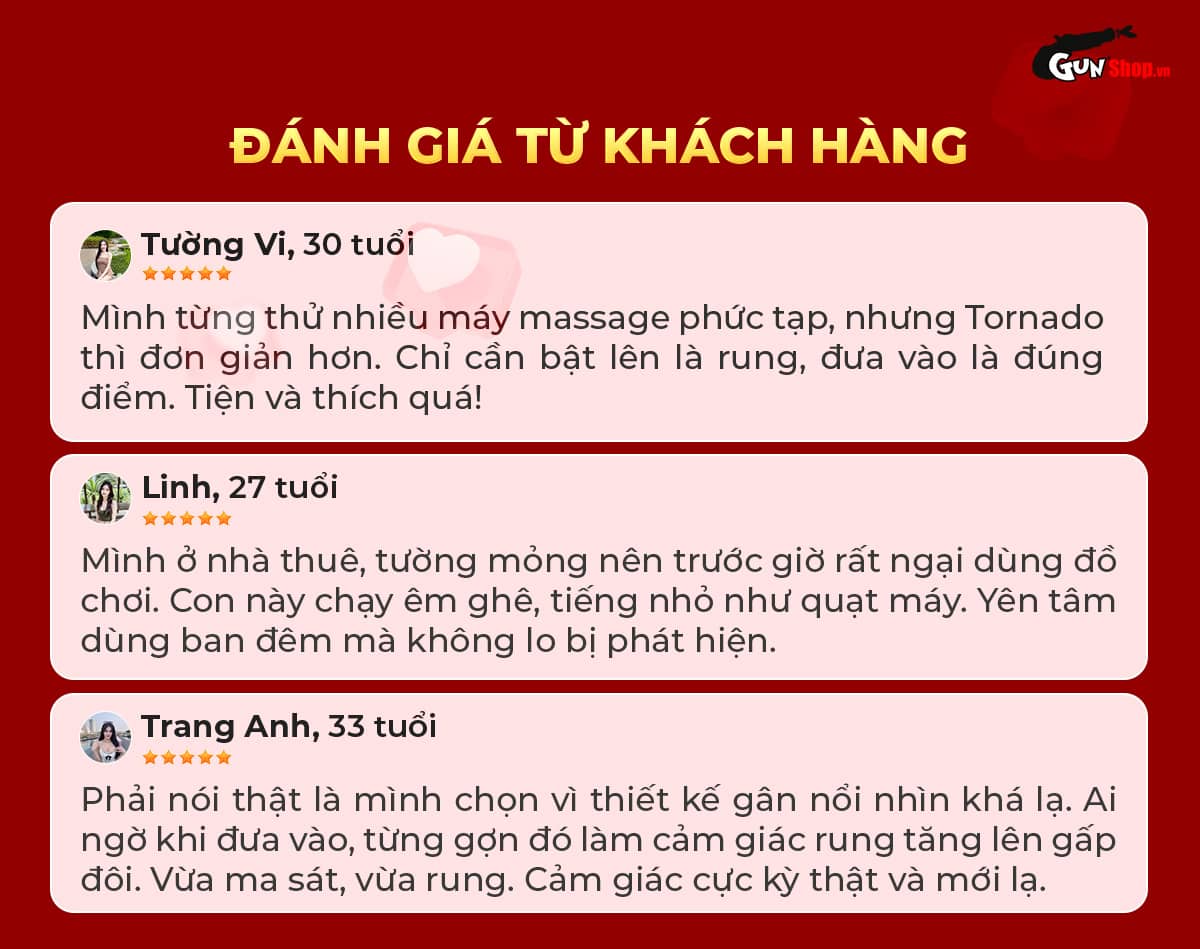 đánh giá máy mát-xa Shelly Play Tornado