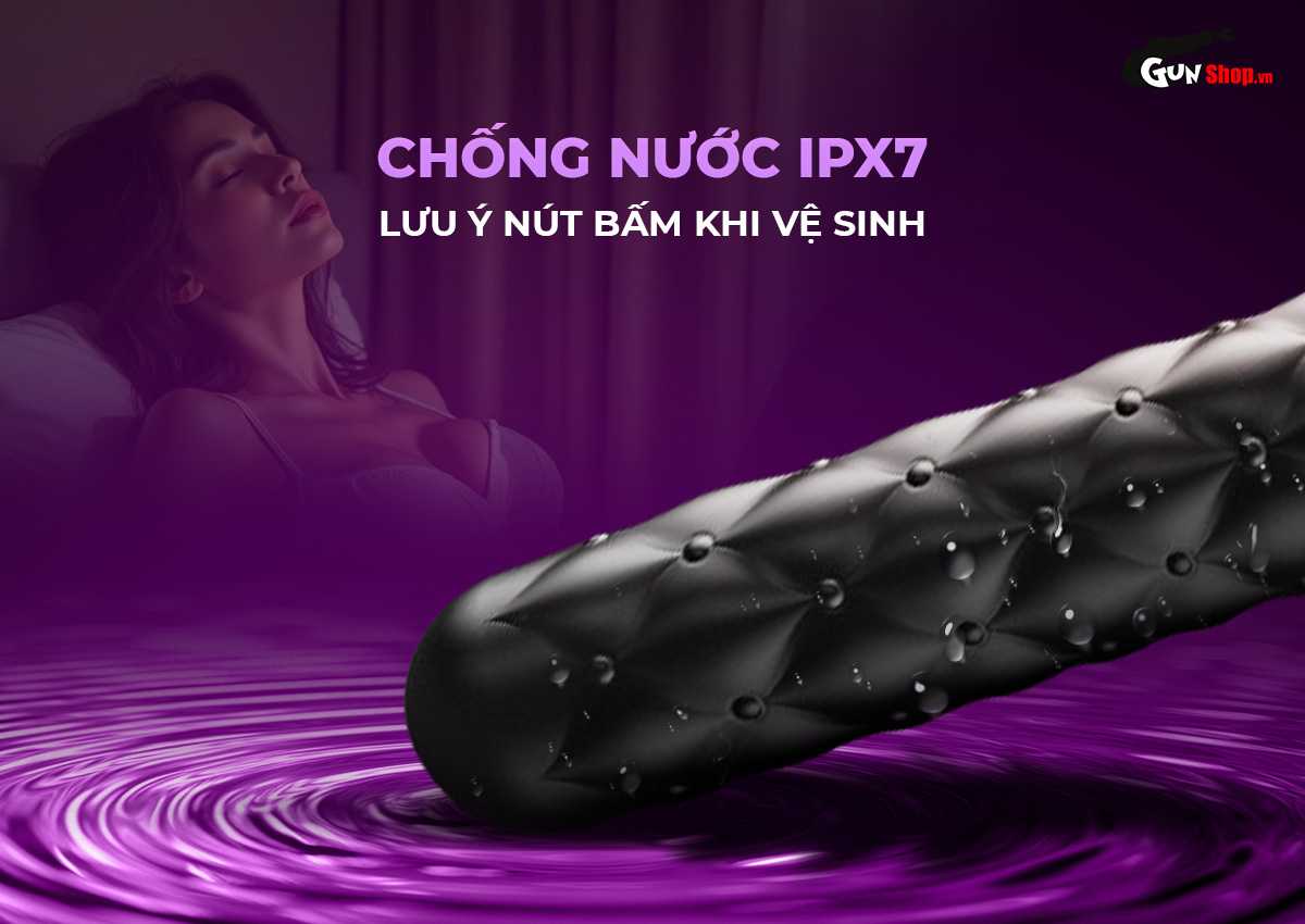 Máy massage Shelly Play Vibelash kết hợp roi da BDSM chính hãng tại Gunshop