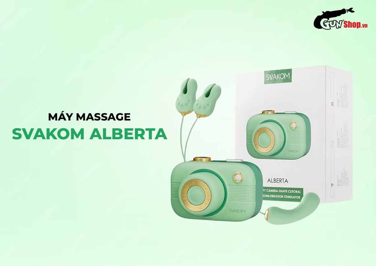 Máy massage Svakom Alberta chính hãng tại Gunshop