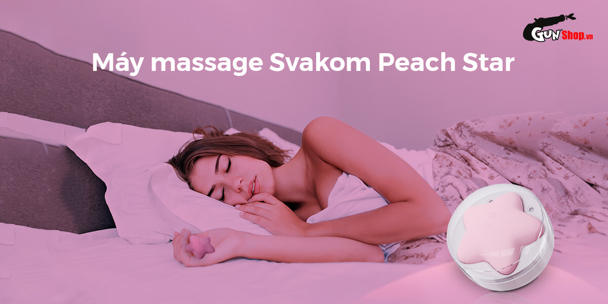 Máy massage Svakom Peach Star chính hãng cao cấp tại Gunshop