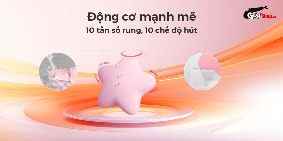 Máy massage Svakom Peach Star chính hãng cao cấp tại Gunshop