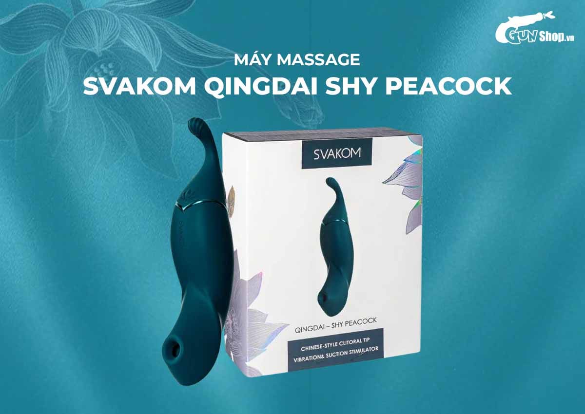 Máy massage Svakom Qingdai Shy Peacock