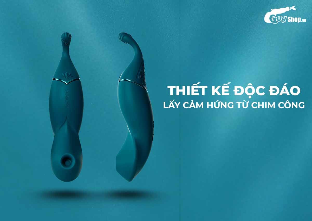 Máy massage Svakom Qingdai Shy Peacock