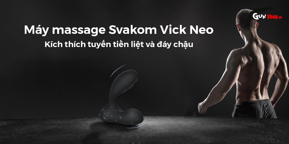 Máy massage Svakom Vick Neo chính hãng giá tốt tại Gunshop