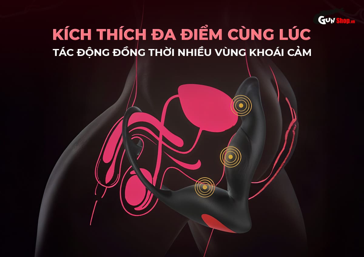 Máy massage tuyến tiền liệt Shelly Play Vilin chính hãng tại Gunshop