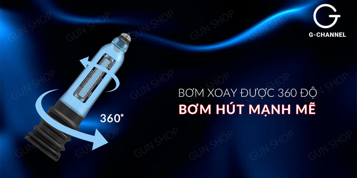 Máy tập tăng kích thước dương vật Hydromax X40 cao cấp tại gunshop.vn