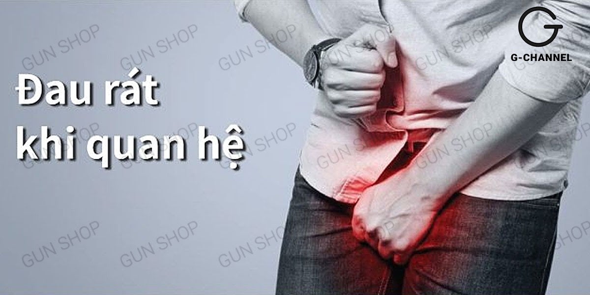 Những nguyên nhân gây đau rát khi quan hệ