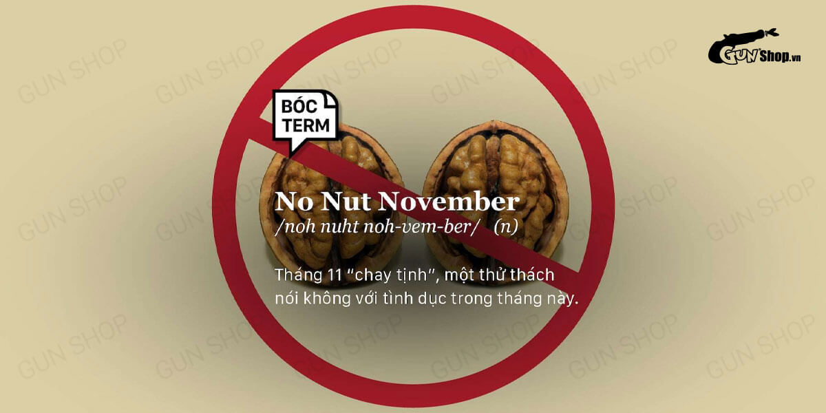 No Nut November là gì? Sự thật thú vị về trào lưu tháng 11 “chay tịnh”