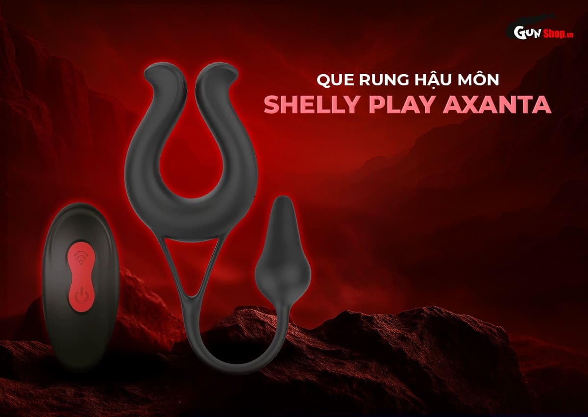 Que rung hậu môn Shelly Play Axanta chính hãng tại Gunshop