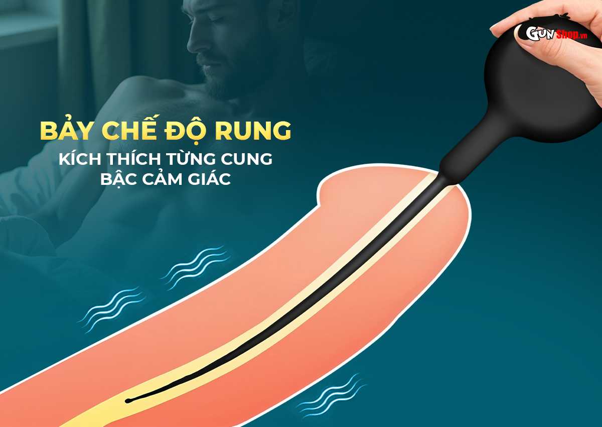 Que rung kích thích niệu đạo Shelly Play Sonic chính hãng tại Gunshop