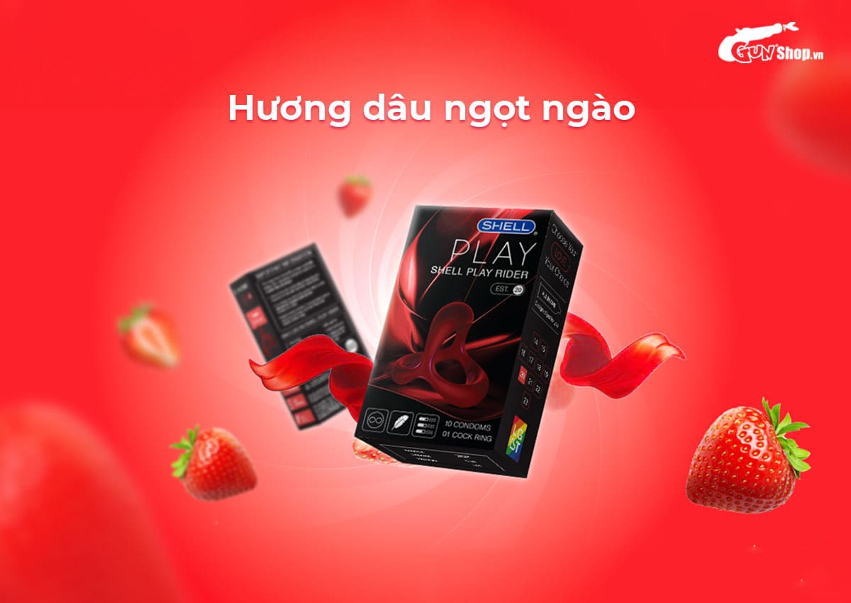 Bao cao su Shell Play Rider chính hãng tại Gunshop.vn