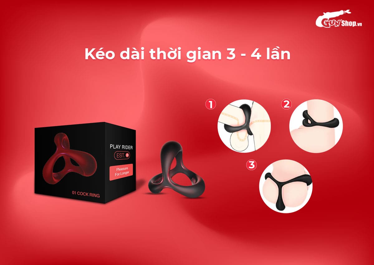 Bao cao su Shell Play Rider chính hãng tại Gunshop.vn