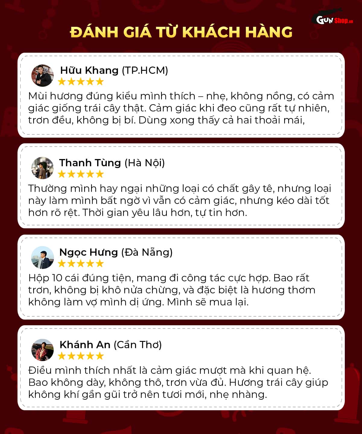 Đánh giá người dùng về bao cao su Shell Tropical Prolong - Hộp 10 cái