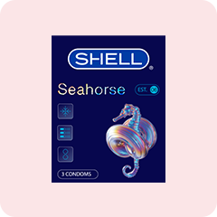 Bao cao su Shell Seahorse hộp 3 cái