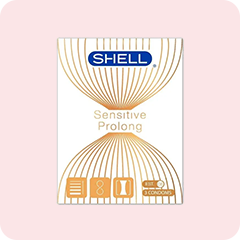 Bao cao su Shell Sensitive Prolong hộp 3 cái