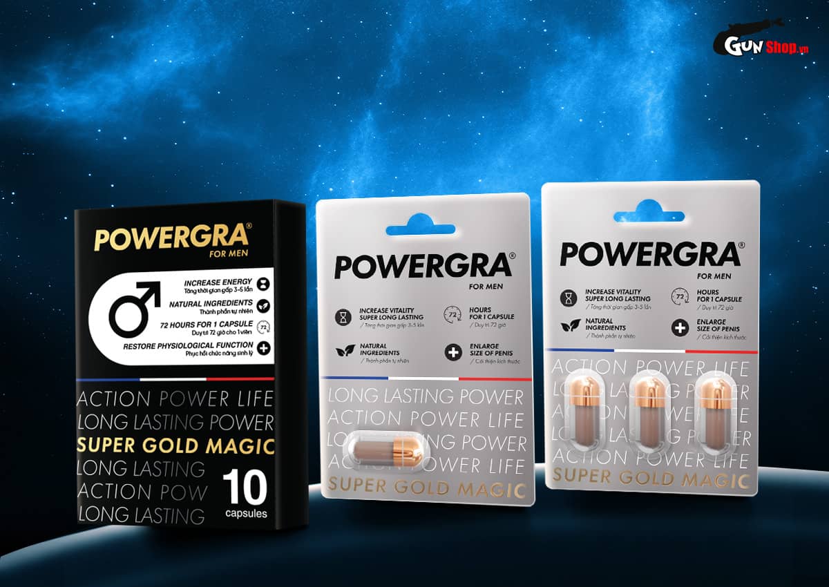 Powergra for Men: Giải pháp tuyệt vời cho rối loạn cương dương và xuất tinh sớm
