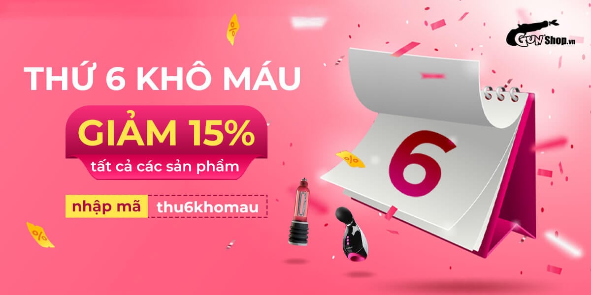 Thứ 6 khô máu - Sale nặng đô và “yêu” vô lo, giảm đến 15%