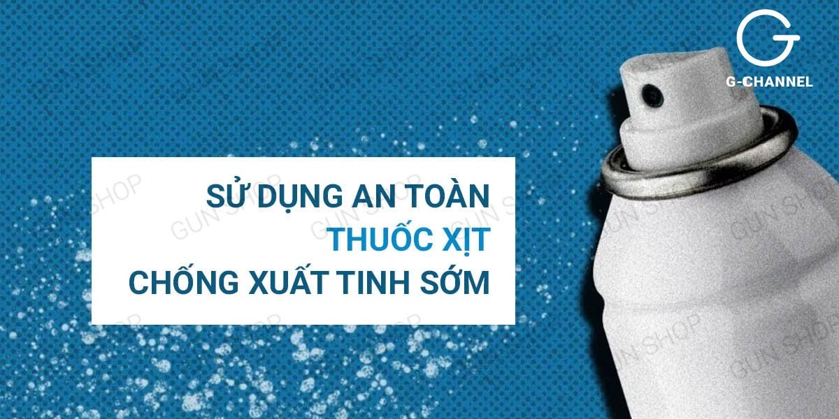 Hướng dẫn cách sử dụng thuốc xịt chống xuất tinh sớm trước khi quan hệ