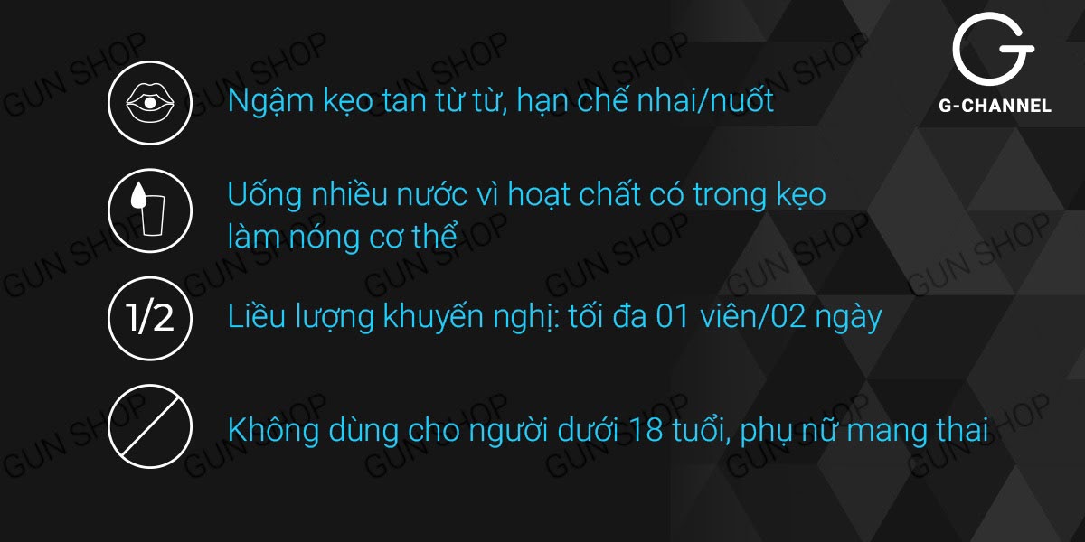 Kẹo tăng cường sinh lý Mỹ loại nào tốt?