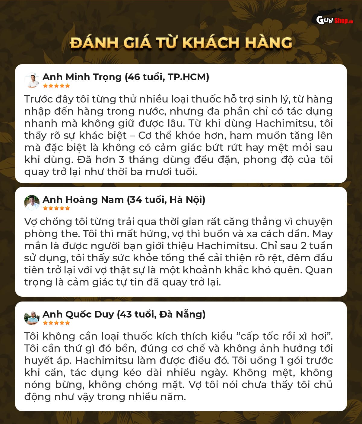 Tinh chất Hachimitsu chính hãng tại Gunshop