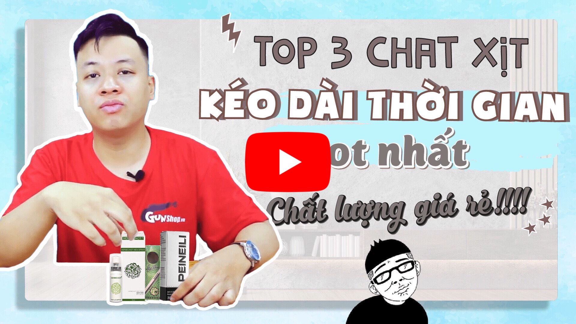 TOP 3 chai xịt kéo dài thời gian chất lượng tốt nhất hiện nay