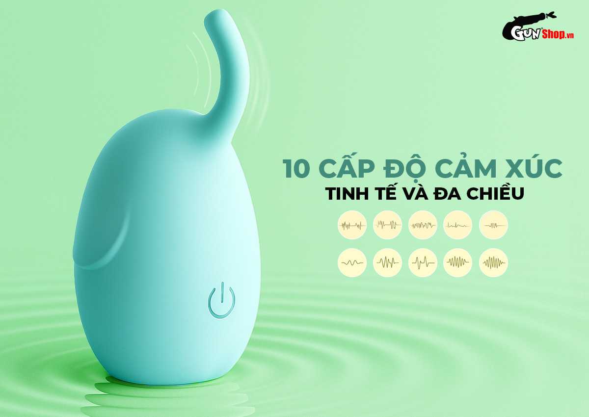Trứng rung hình voi Shelly Play Elephant chính hãng tại Gunshop