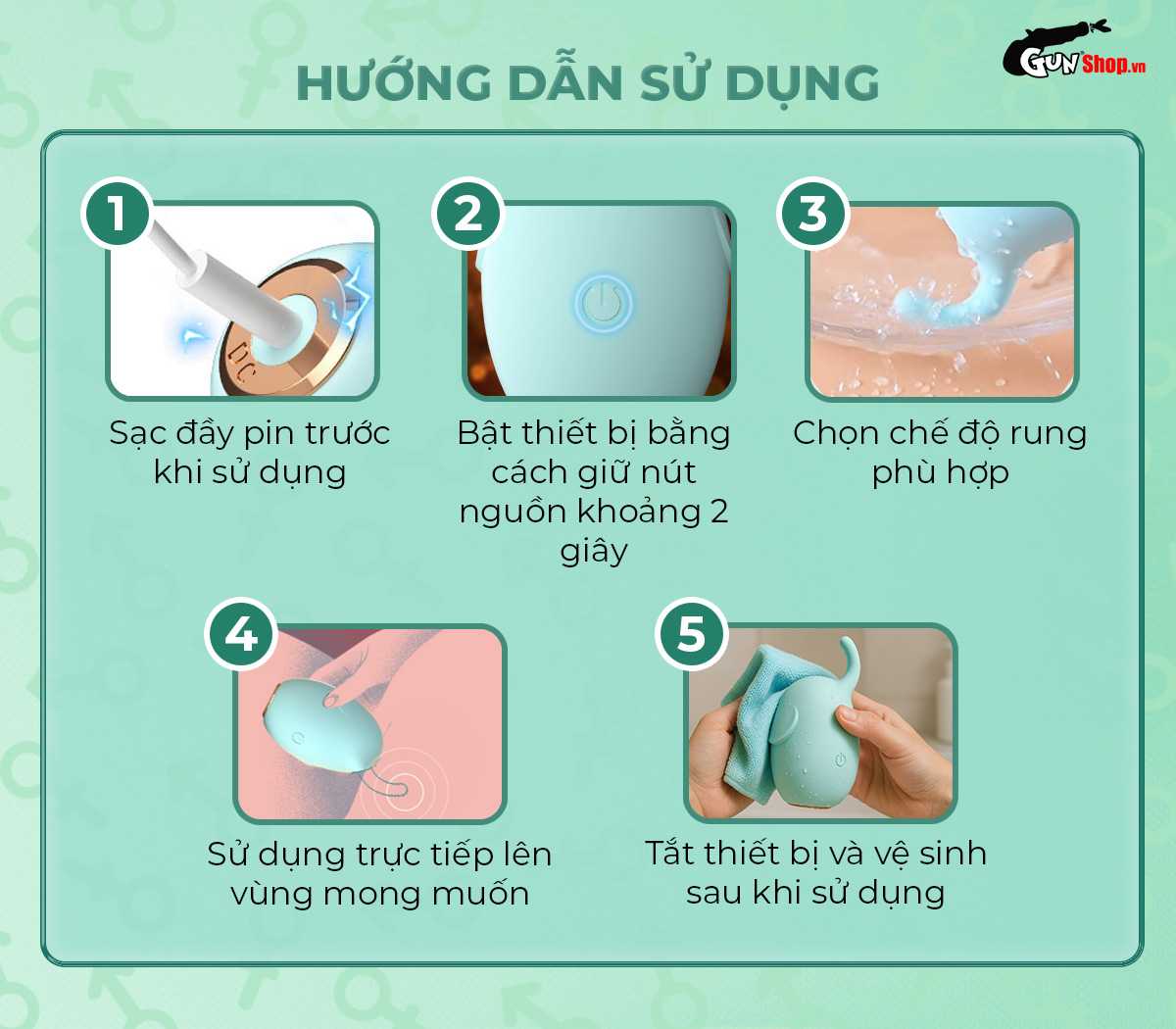 Hướng dẫn cách sử dụng trứng rung Shelly Play Elephant