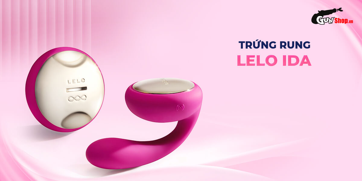 Trứng rung Lelo Ida cao cấp tại Gunshop