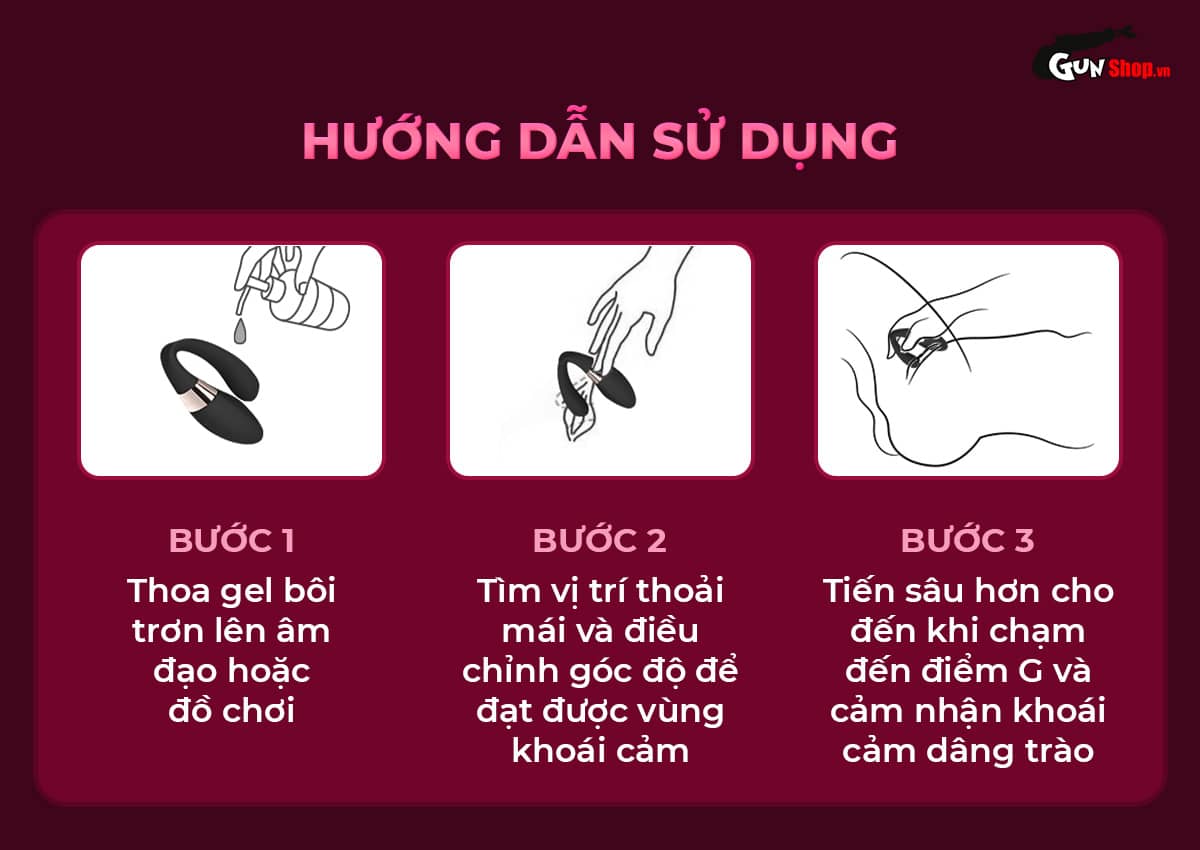 Hướng dẫn sử dụng trứng rung Lelo Tiani 2