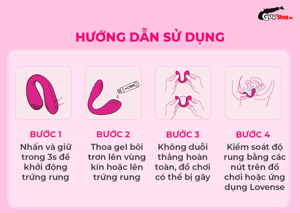 Trứng rung Lovense Dolce cao cấp chính hãng tại Gunshop