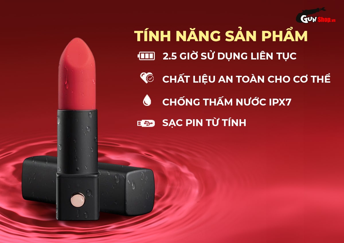 Trứng rung thỏi son Lovense Exomoon chính hãng - uy tín- cao cấp tại Gunshop