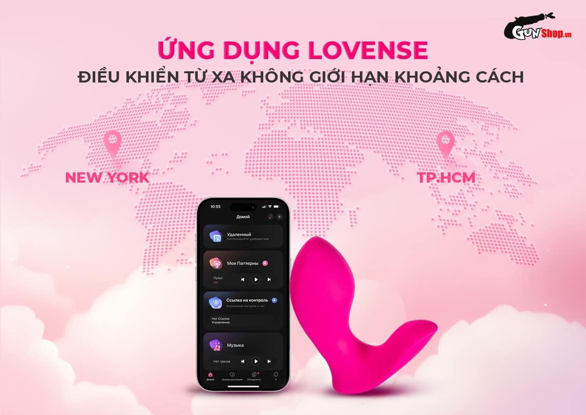 trứng rung Lovense Flexer cao cấp chính hãng tại Gunshop
