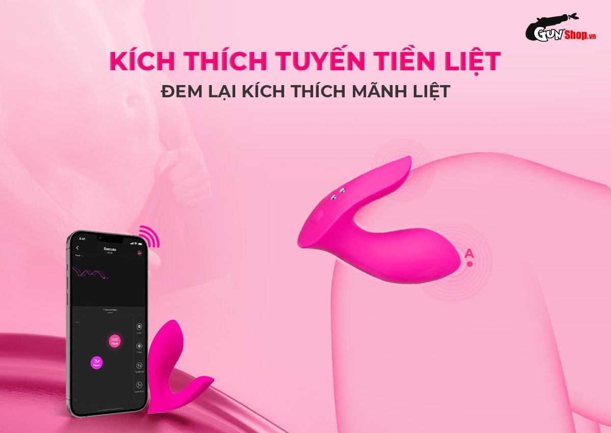 trứng rung Lovense Flexer cao cấp chính hãng tại Gunshop