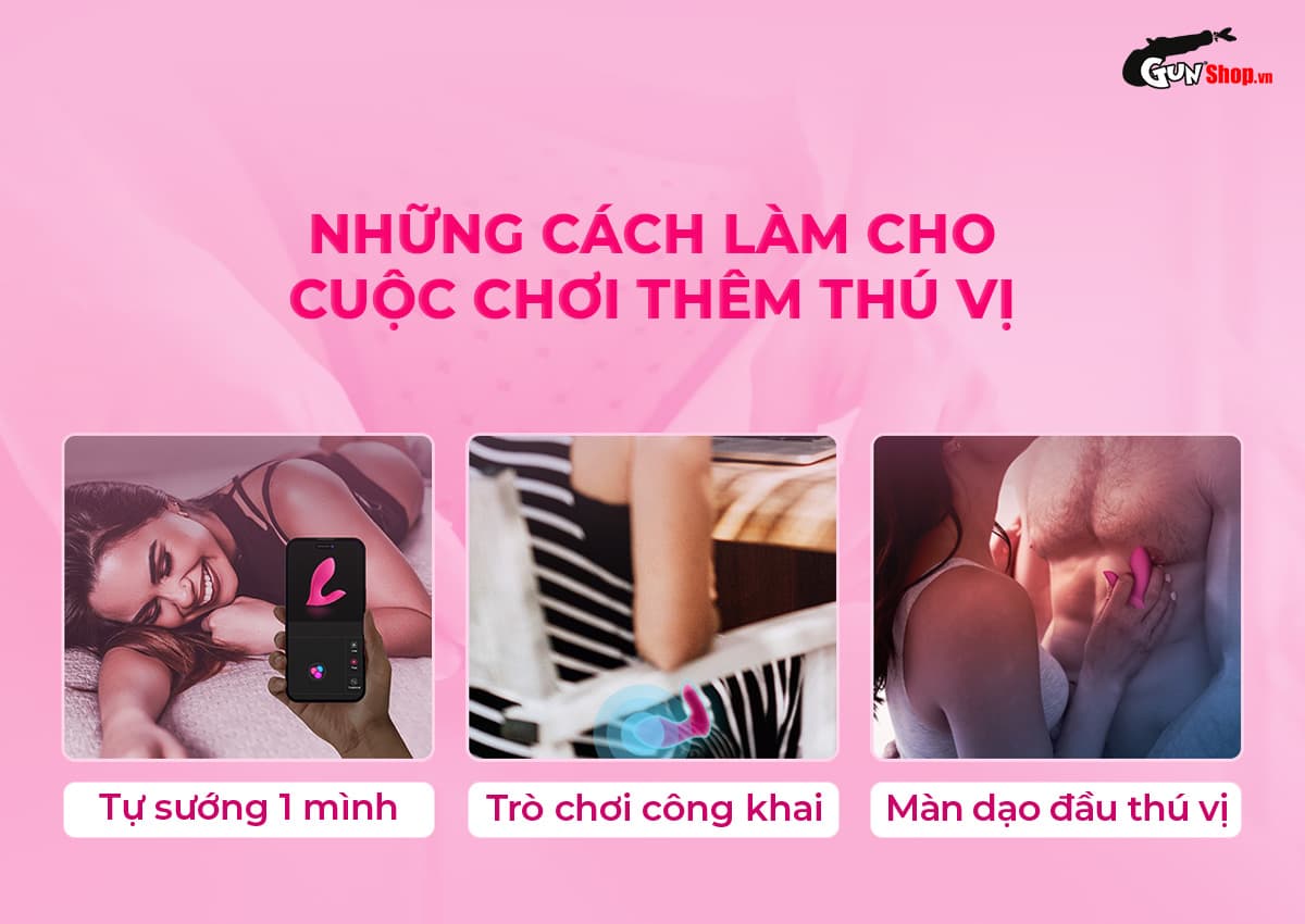 trứng rung Lovense Flexer cao cấp chính hãng tại Gunshop