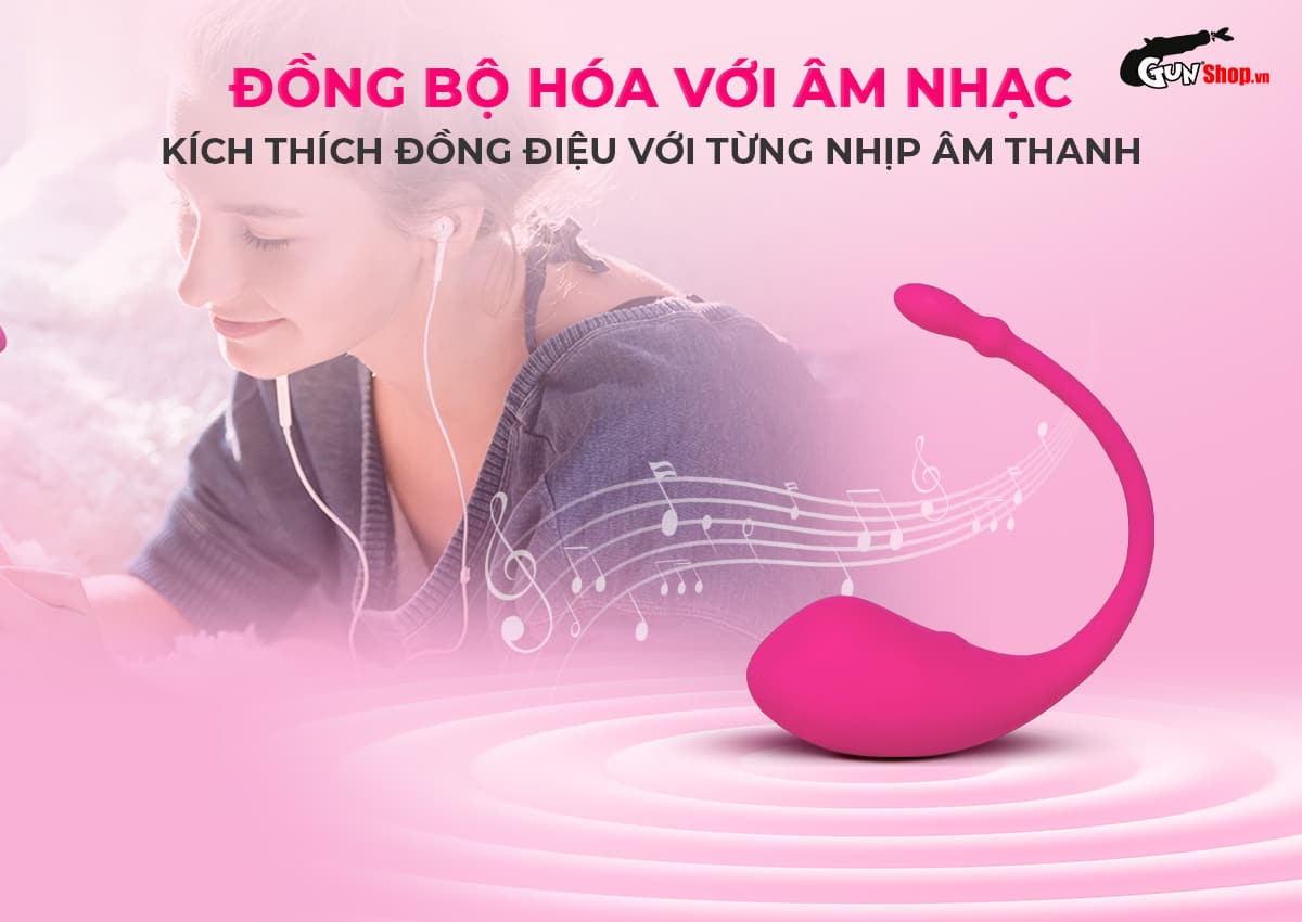 Trứng rung Lovense Lush 1 cao cấp chính hãng tại Gunshop