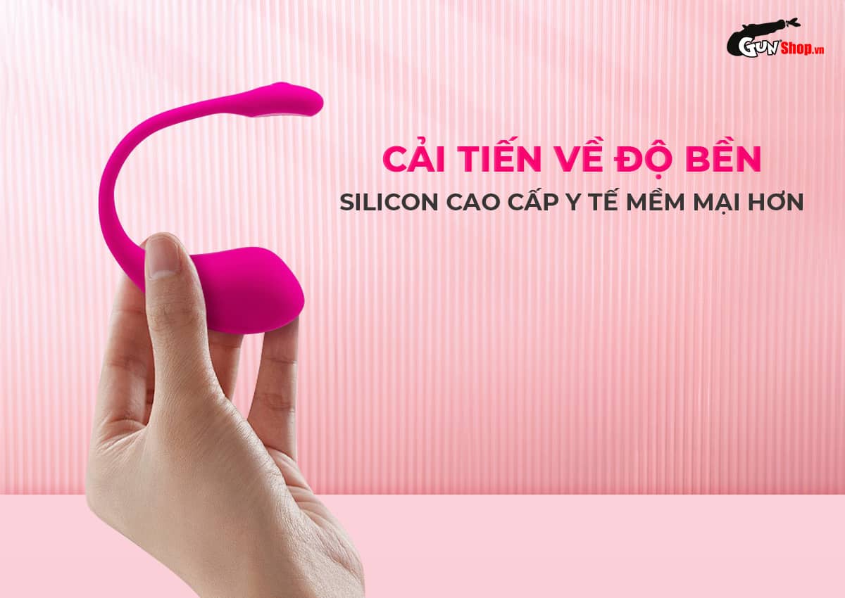 Trứng rung Lovense Lush 2 cao cấp - chính hãng - giá tốt tại Gunshop