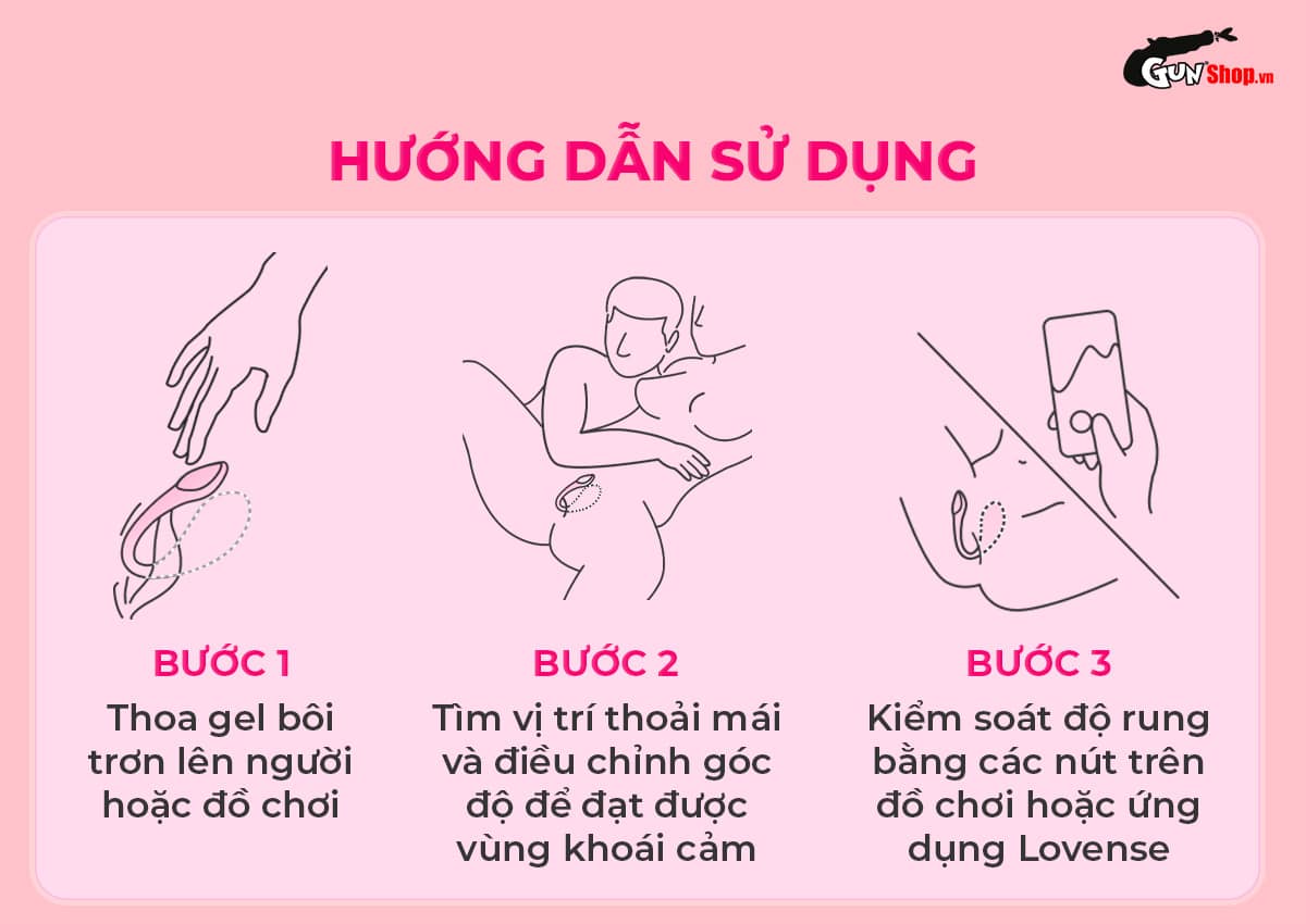 hướng dẫn sử dụng trứng rung lovense lush 2