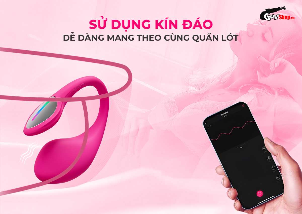 Trứng rung Lovense Lush Mini chính hãng tại Gunshop