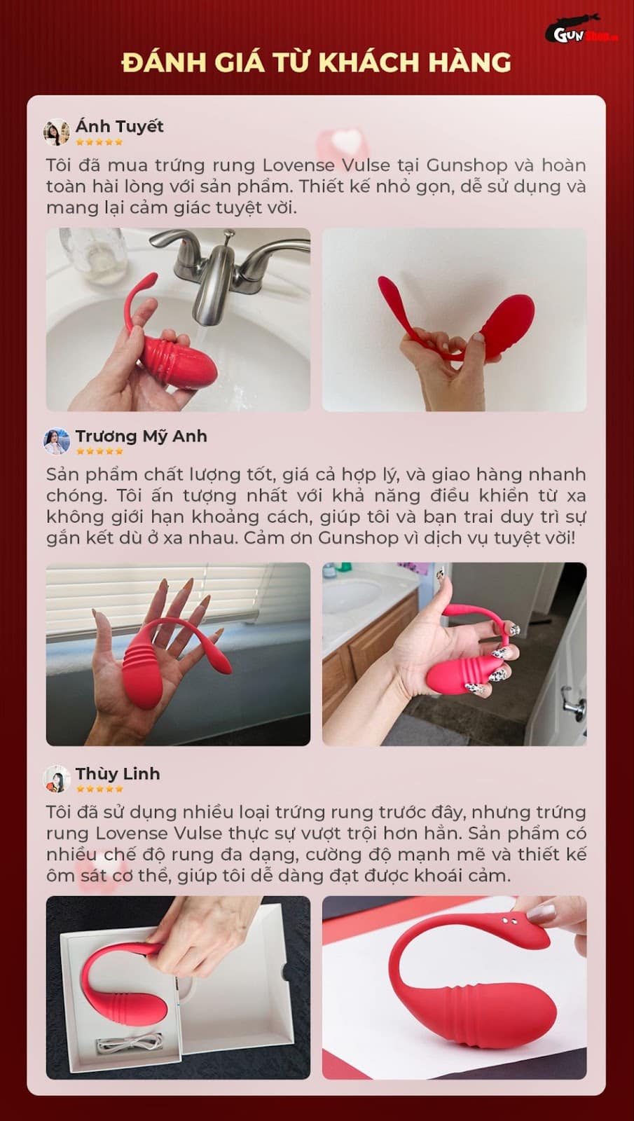 Trứng rung Lovense Vulse cao cấp chính hãng tại Gunshop